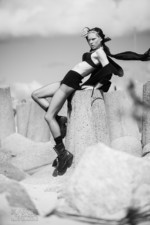 Na severu Polska jsem fotografoval fashion s Kateřinou Machovou